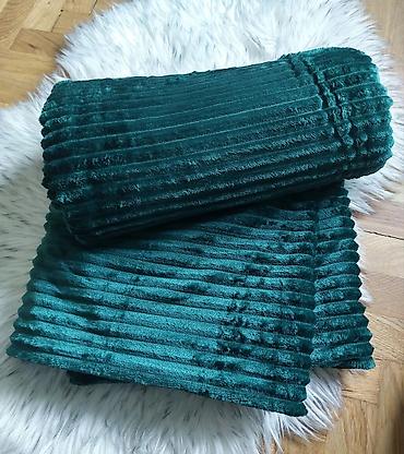 Ćebad i pokrivači: Mekane dekorativne prekrivače/ćebad sa reljefnim (rebrastim) dezenom — 9