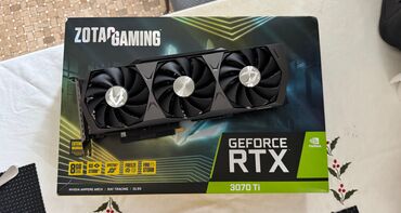 Videokartlar: Videokart ZOTAC GeForce RTX 3070 Ti, 8 GB, İşlənmiş