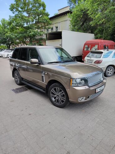 левый: Land Rover Range Rover: 2012 г., 5 л, Автомат, Бензин, Внедорожник