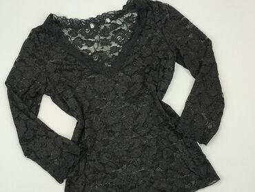 czarne bluzki na długi rekaw: Блуза жіноча, S, стан - Дуже гарний