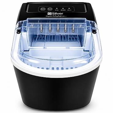 Restoran, kafe avadanlığı: №: 3654 Məhsulun adı: Buz hazırlama cihazı Silver SL12E 120/150 W qara — 2