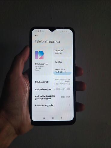 Redmi 9C, 64 GB, rəng - Qara, İki sim kartlı, Face ID lalafo.az -da Redmi 9C, 64 GB, rəng - Qara, İki sim kartlı, Face ID
