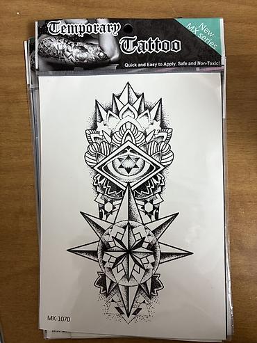Тату, пирсинг: Временные татуировки — 6