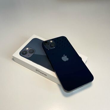 радио платы: IPhone 13, Б/у, Black Titanium, Зарядное устройство, Чехол, 90 %