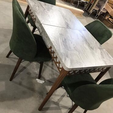 Masa və oturacaq dəstləri: Mətbəx üçün, Yeni, Açılan, Dördbucaq masa, 4 stul -da lalafo.az — 26 Masa və oturacaq dəstləri: Mətbəx üçün, Yeni, Açılan, Dördbucaq masa, 4 stul — 26