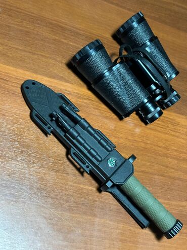 Бинокли: Бинокль Super Zenith 10x50 бинокль +штык нож ЭКО 15000 сом штык нож — 5