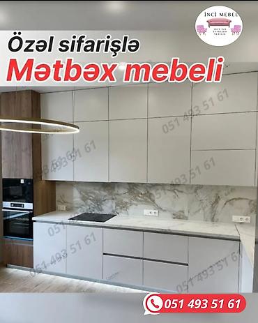 sud ceken: Sifarişlə mətbəx dəsti, Özü çəkən petlələr, Mat laminat, Kredit var, Rayonlara çatdırılma, Pulsuz çatdırılma — 1