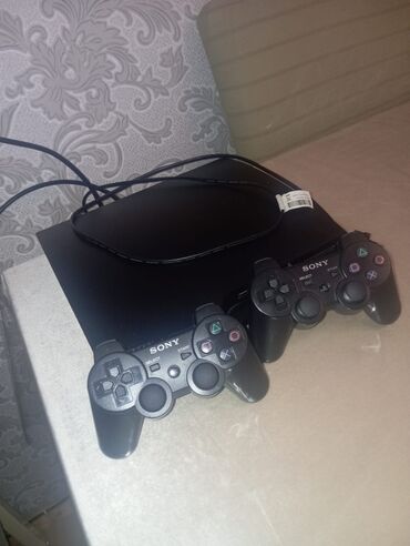 soyuducu matorunun qiymeti: Sony PlayStation 3 Slim oyun konsolu - Model: PS3 Slim (qara rəng) -