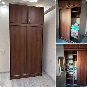 Ev üçün mebel: Dolab 120 azn. en 131.5 Hündürlüy 2.75 Dərinliy 0.6 Ünvan — 1