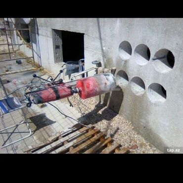 Beton işləri: Beton panel qubik kerpic deşmek ve kesmek sökmek işlerini görilmesi — 2
