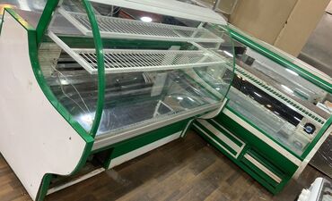 Soyuducu vitrinləri: Kolbasa. Toyuq ağartı mehsullari üçün nəzərdə tutulub super işləyir