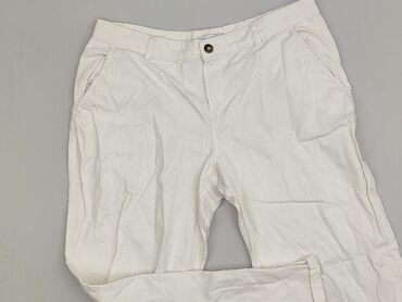 spodnie woskowane białe: Calliope, Chinos for men, size L