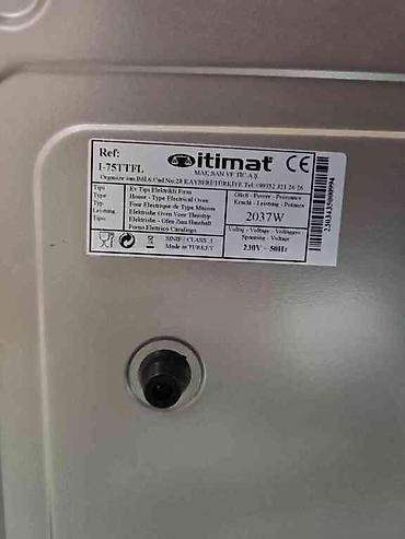 Elektrik sobaları: Mini soba "İtimat" Itimat 70 litre Yeni model Türkiyə istehsali 1 — 8