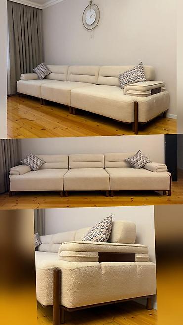 divan kontakt home: Müasir dizaynlı künc divan Extra böyük düz divan Ölçü: 3.30 — 1