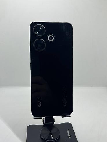 xaomi 17: Redmi, Redmi 13, Б/у, 128 ГБ, цвет - Черный, 2 SIM — 2