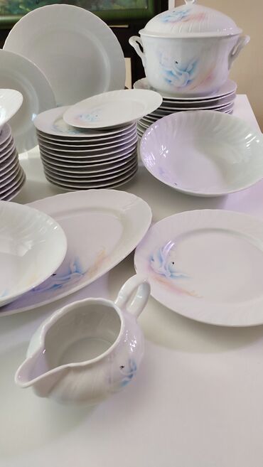 Kompleti posuđa: Vintage porcelanski servis za ručavanje, iz stare Jugoslavije, marke — 5