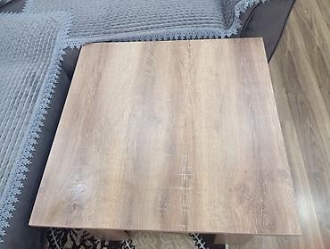 Sifarişlə mebel: Kvadrat masa, Açılmayan, Təkərsiz, Laminat, Zəmanətsiz — 3