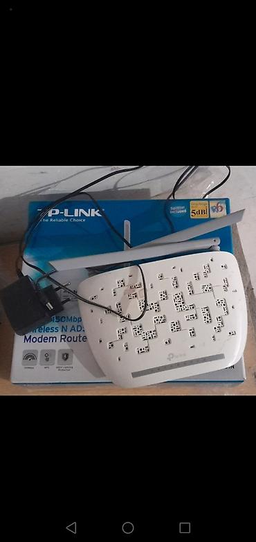 notebook kredit: TP-Link TD-W8151N ADSL2+ Wireless N Modem Router - 150 Mbps-ə qədər — 1