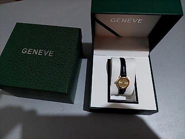 qızıl saatlar: Geneve qadin saati qizil 750prob istifade olunmayib tezedi — 2