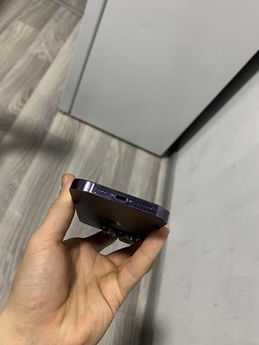 Apple iPhone: IPhone 14 Pro, Б/у, 128 ГБ, Deep Purple, 77 % — 6