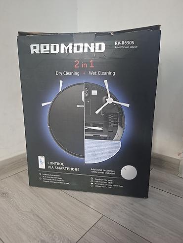 120: Робот-пылесос REDMOND RV‑R630S - 2-в-1: сухая и влажная уборка. - — 3
