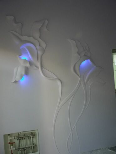 Malyar işləri: Xidmət: Fərdi divar rəsmləri və relyef (stuko) dekoru Təsvir: - — 23