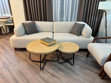 mebel divanlar: Skandinaviya üslubunda mebel dəsti Tərkib: Fabrik istehsali - 3 — 3