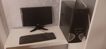 продажа ноутбуков в баку: Q9400 4 nüvə 6mb Video kart gtx 275 448bit Ram 8 gb Hdd 280gb Monitor