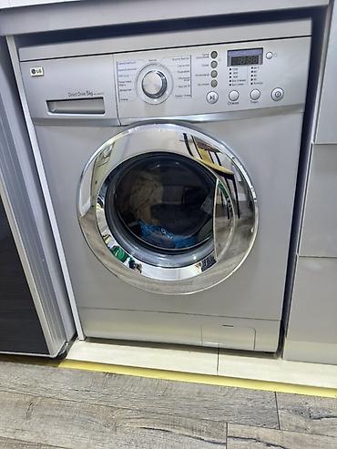95: Paltaryuyan maşın LG, 5 kq, İşlənmiş, Avtomat, Qurutmasız, Kredit yoxdur, Ünvandan götürmə — 3