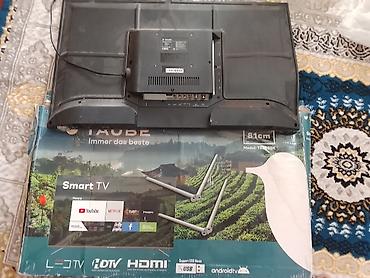 philips xenium w8500: TAUBE Smart TV – Model: TB32GBK ekranı qiriqdi - Ekran ölçüsü: 81 sm — 1