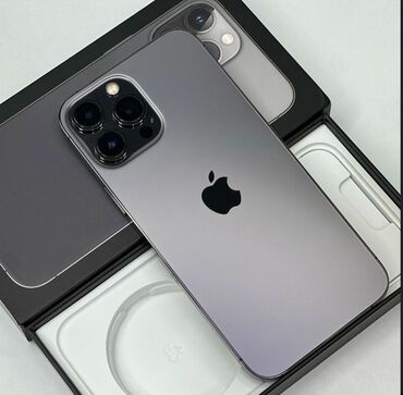 теле: IPhone 13 Pro Max, Жаңы, 512 ГБ, 85 %