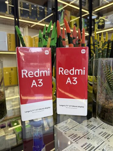 каракол телефон айфон: Redmi, Redmi A3, Жаңы, 64 ГБ, түсү - Кара, 2 SIM