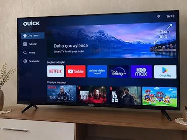 qədim televizor: TV tezedir 140 ekran smart tv satilir 550azn unvan Bileceri/Sehla — 1