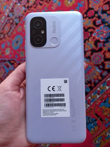 telefon satisi lalafo: Xiaomi Redmi 12C, 64 GB, rəng - Bənövşəyi, 
 Sensor, Barmaq izi, İki sim kartlı