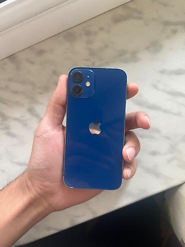 mini: IPhone 12 mini, 128 GB, Göy, Barmaq izi, Face ID — 3
