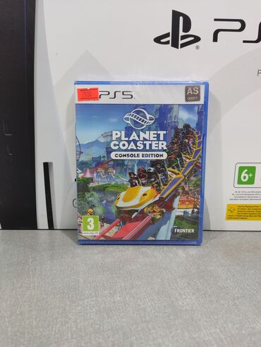planet: Playstation 5 üçün planet coaster oyun diski. Tam yeni, original