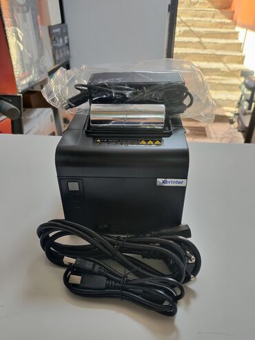 Упаковочно-фасовочные аппараты: POS-принтер Xprinter Q200H USB + LAN чековый термопринтер 80мм с