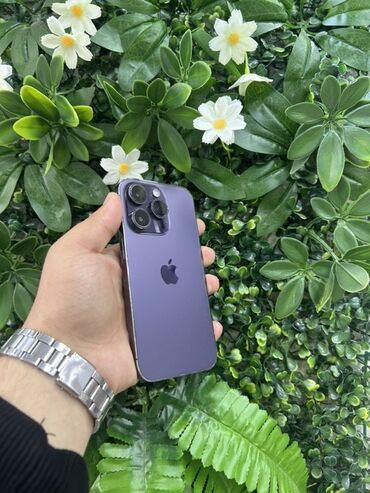 Apple iPhone: IPhone 14 Pro, 256 GB, Deep Purple, Simsiz şarj — 1