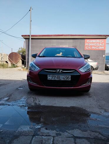 kreditlə masin: Hyundai Accent: 1.6 l | 2014 il Sedan