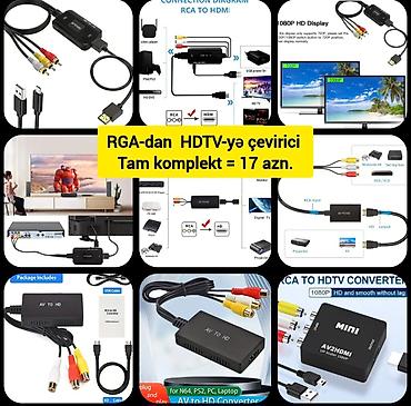 disk ps: RCA-dan, AV-dən HDD-yə, HDMİ-yə, HDTV-yə ÇEVİRİCİ ( konvertor ) — 6