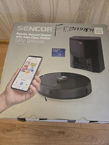 kontakt tozsoran: Sencor SRV 9185BK robot tozsoran satılır. Məhsul yenidir, istifadə — 1