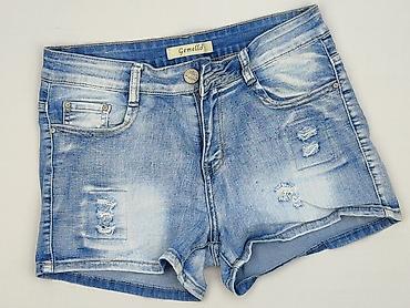 blue jeans l: Szorty damskie, rozmiar S — 1
