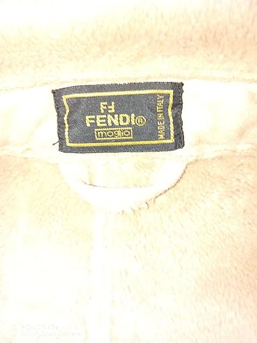 opposite sobne papuce: Ženski kaput od prirodne kože/ovčje kože (shearling), svetlobež boje — 2