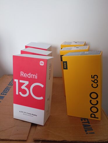 малютка б у: Redmi, Redmi 13C, New, 256 GB, цвет - black, 2 SIM