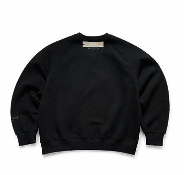 шьем футболку: Мужская толстовка, S, Essentials, Новый, цвет - Черный, Самовывоз — 2