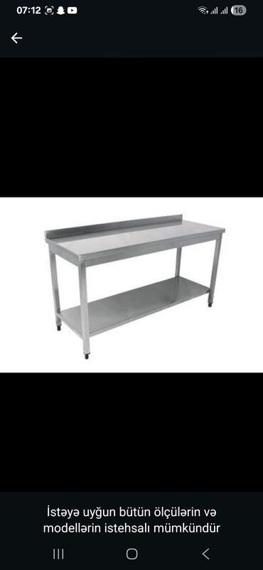 Nerjaveykalar: Paslanmayan poladdan istehsal olunan peşəkar mətbəx avadanlıqları - — 44