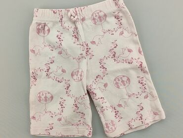 legginsy w róże: Niemowlęce spodnie materiałowe, Wcześniak, 50-56 cm, Tu, stan - Dobry
