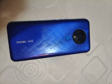 мобильные телефоны в кредит: Tecno Spark, 128 ГБ, цвет - Синий
