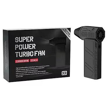 hava üfürücü: Super Power Turbo Fan – portativ, yüksək güclü hava üfürən — 1