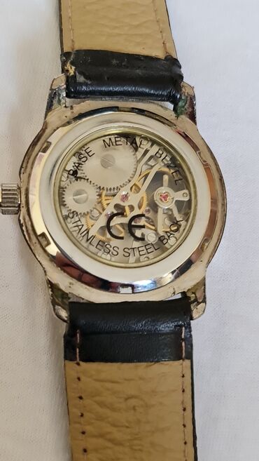 Ručni satovi: Muski sat na navijanje, sve radi bez mane — 4